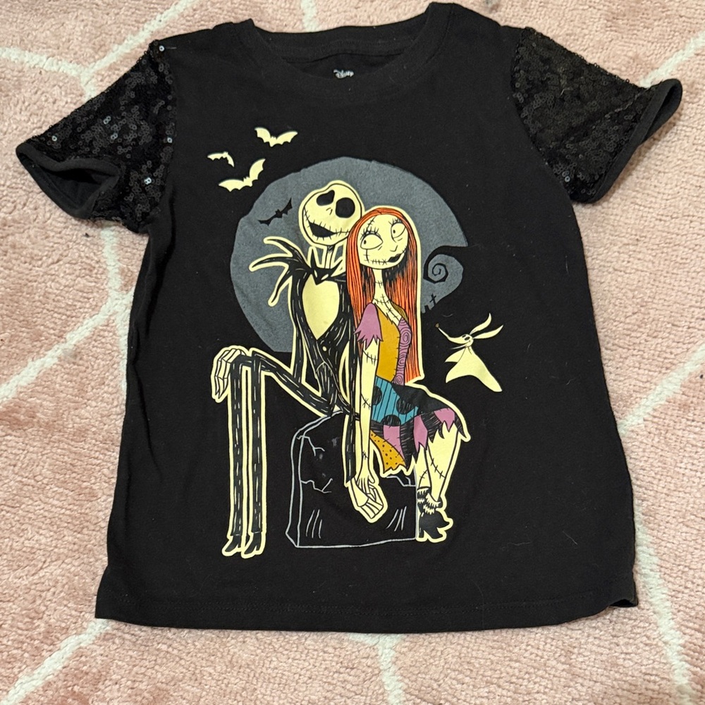 Disney Black Nightmare Before Christmas Tee